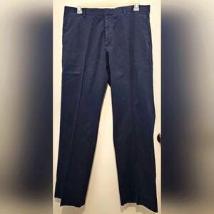 Banana Republic - Classic Fit Navy Cotton Dress Pant - 36/32